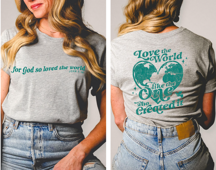 Love the World DTF Print