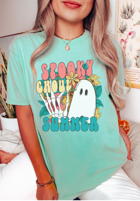 Spooky Ghoul Summer DTF Print