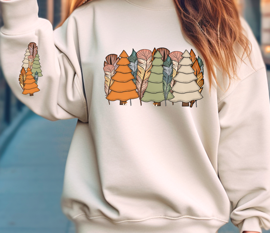 Boho Christmas FRONT DTF Print