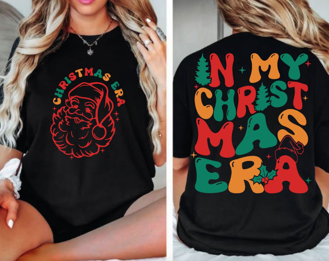 Christmas Era DTF Print