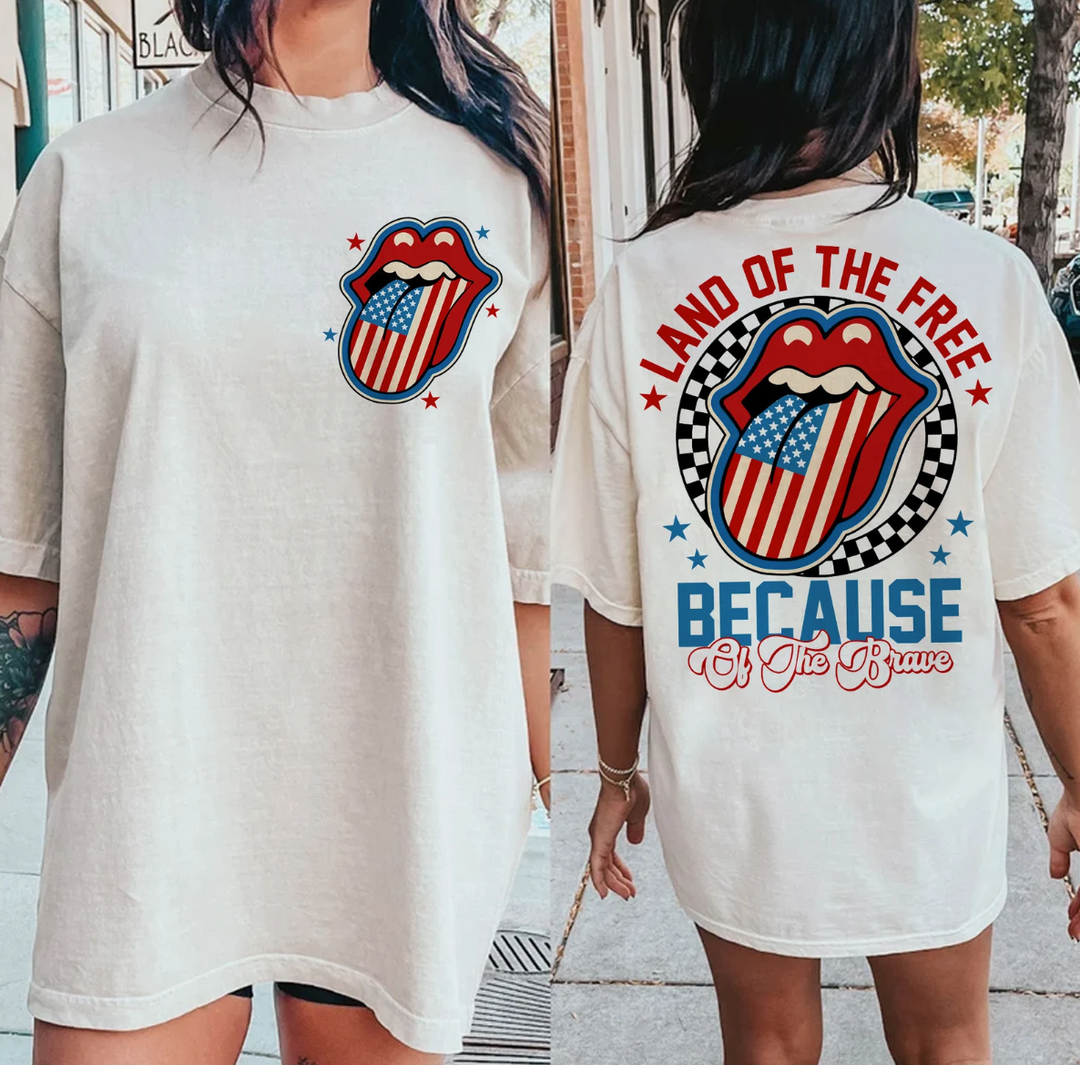 Land of the Free DTF Print