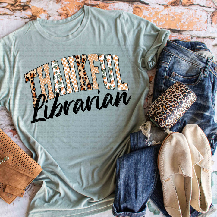 Thankful Titles DTF Print