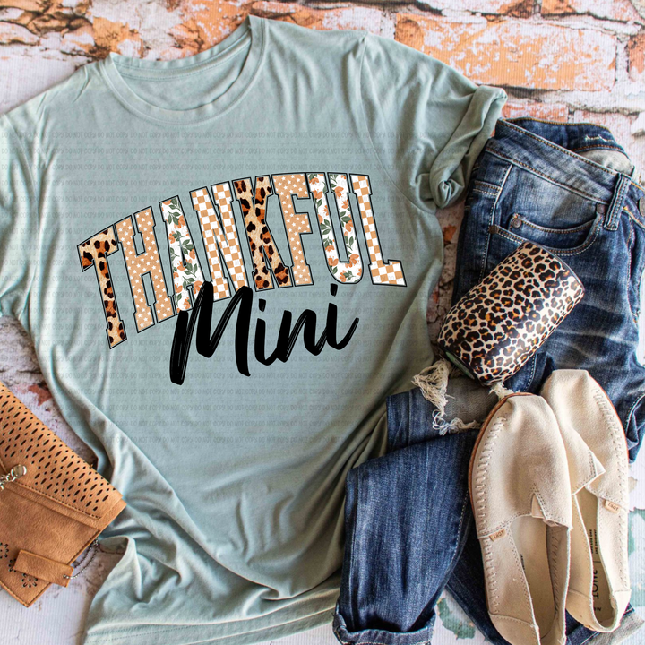 Thankful Titles DTF Print