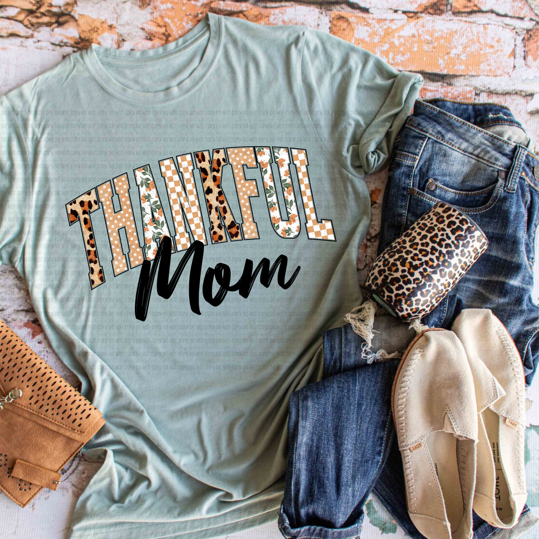 Thankful Titles DTF Print