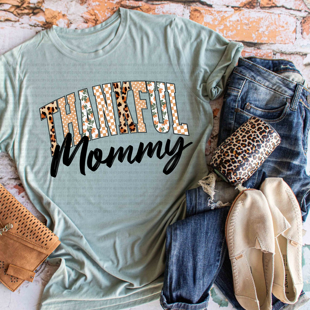 Thankful Titles DTF Print