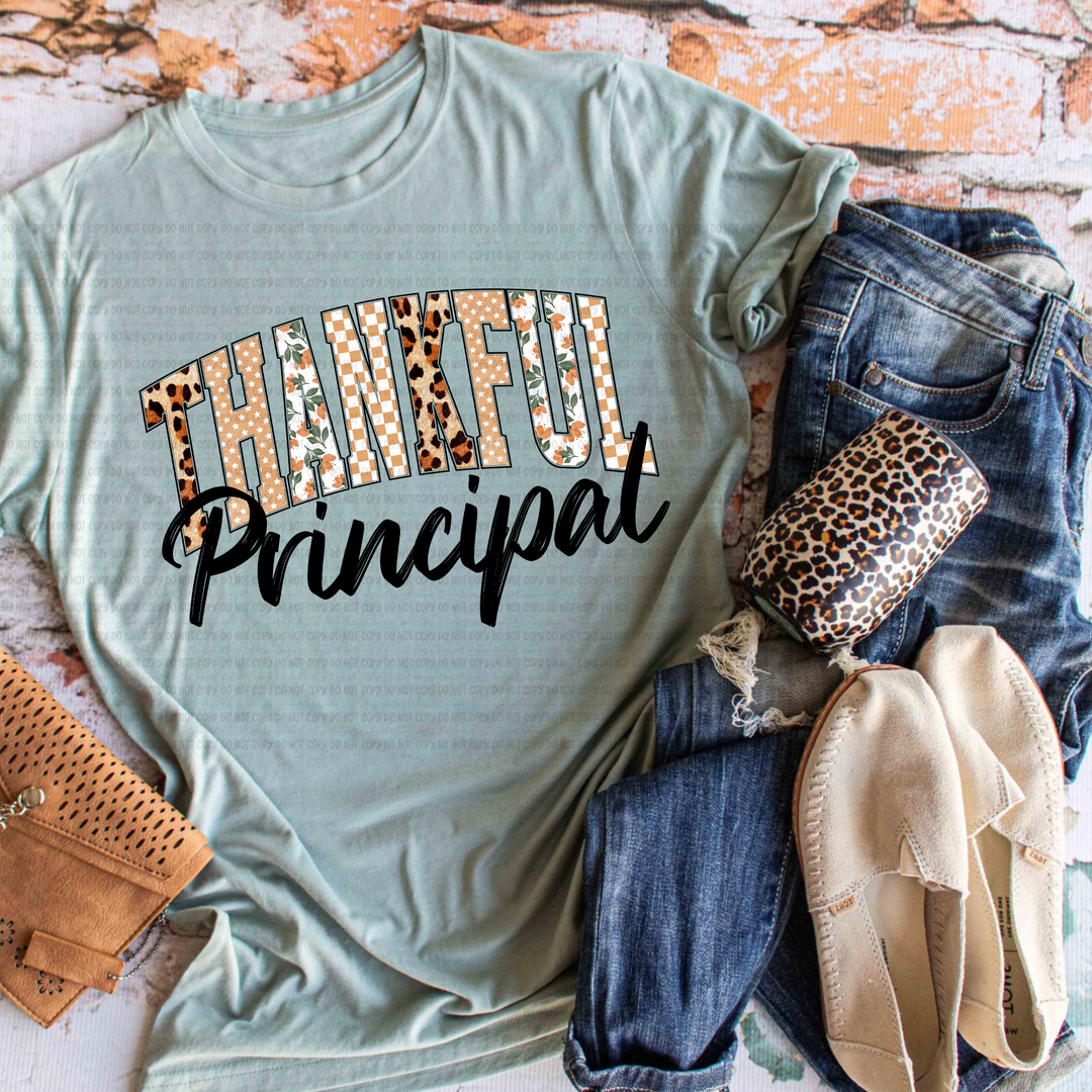 Thankful Titles DTF Print