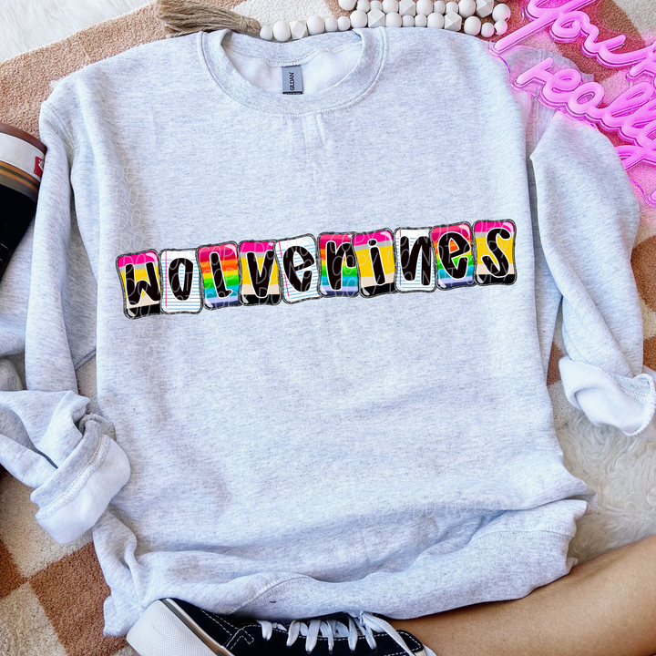 School Daze Mascots DTF Print