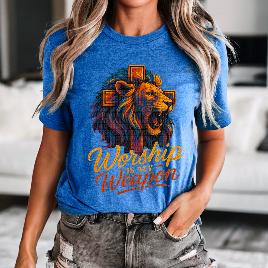 Worship Is My Weapon DTF Print