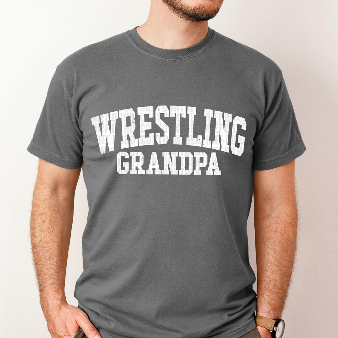 Wrestling Grandpa DTF Print