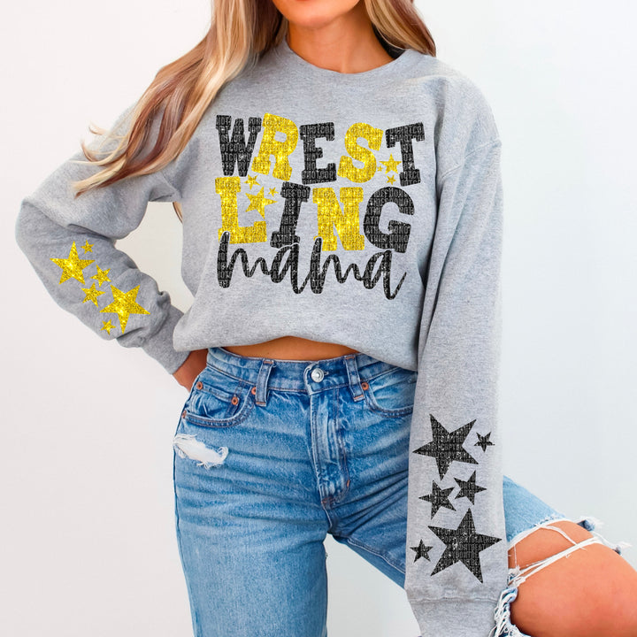 Wrestling Mama SLEEVE DTF Print