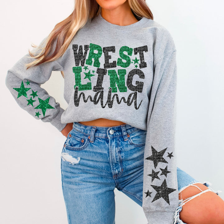 Wrestling Mama SLEEVE DTF Print