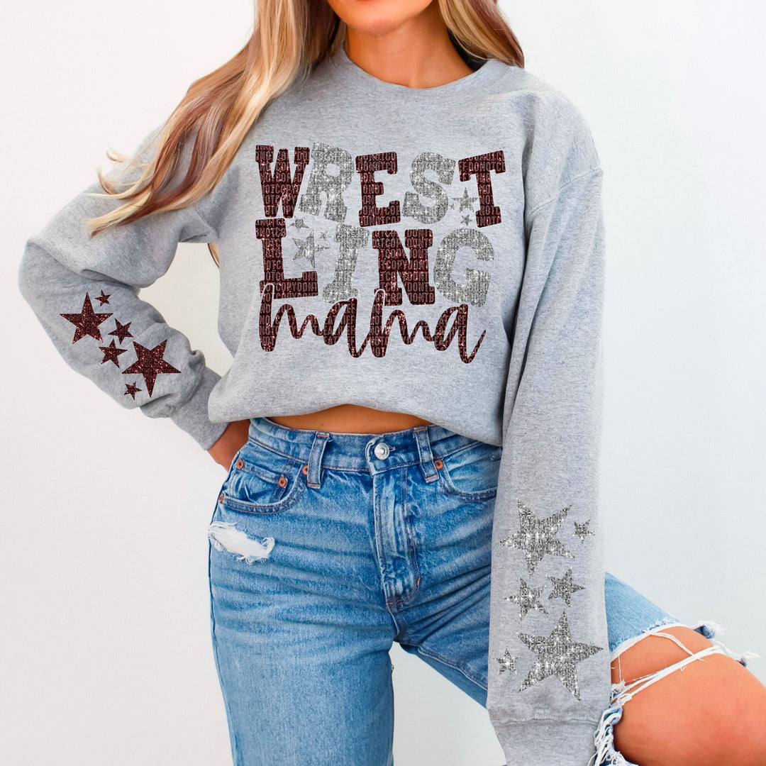 Wrestling Mama SLEEVE DTF Print