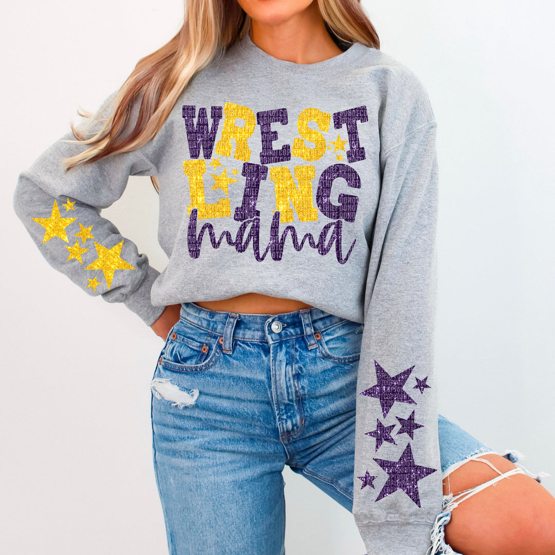 Wrestling Mama SLEEVE DTF Print
