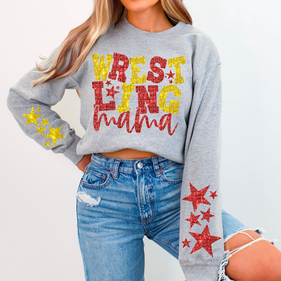 Wrestling Mama SLEEVE DTF Print