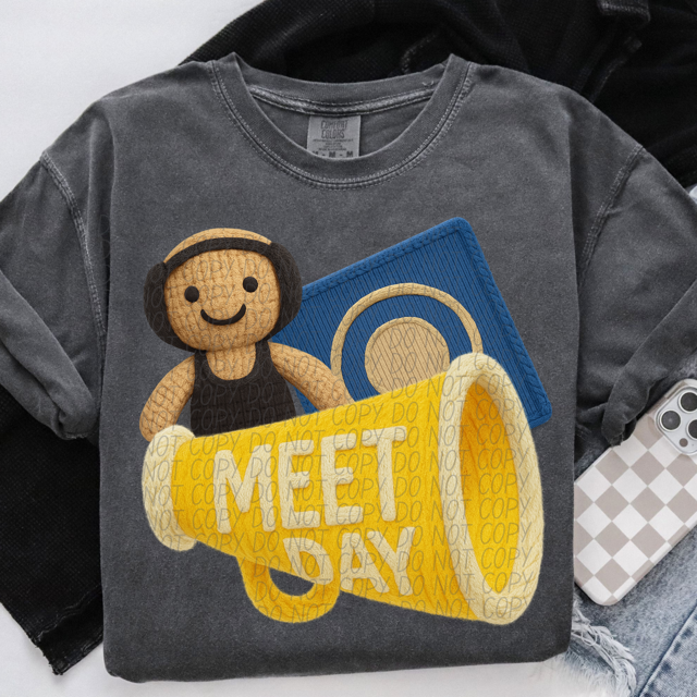 Yarn Game Day Wrestling DTF Print