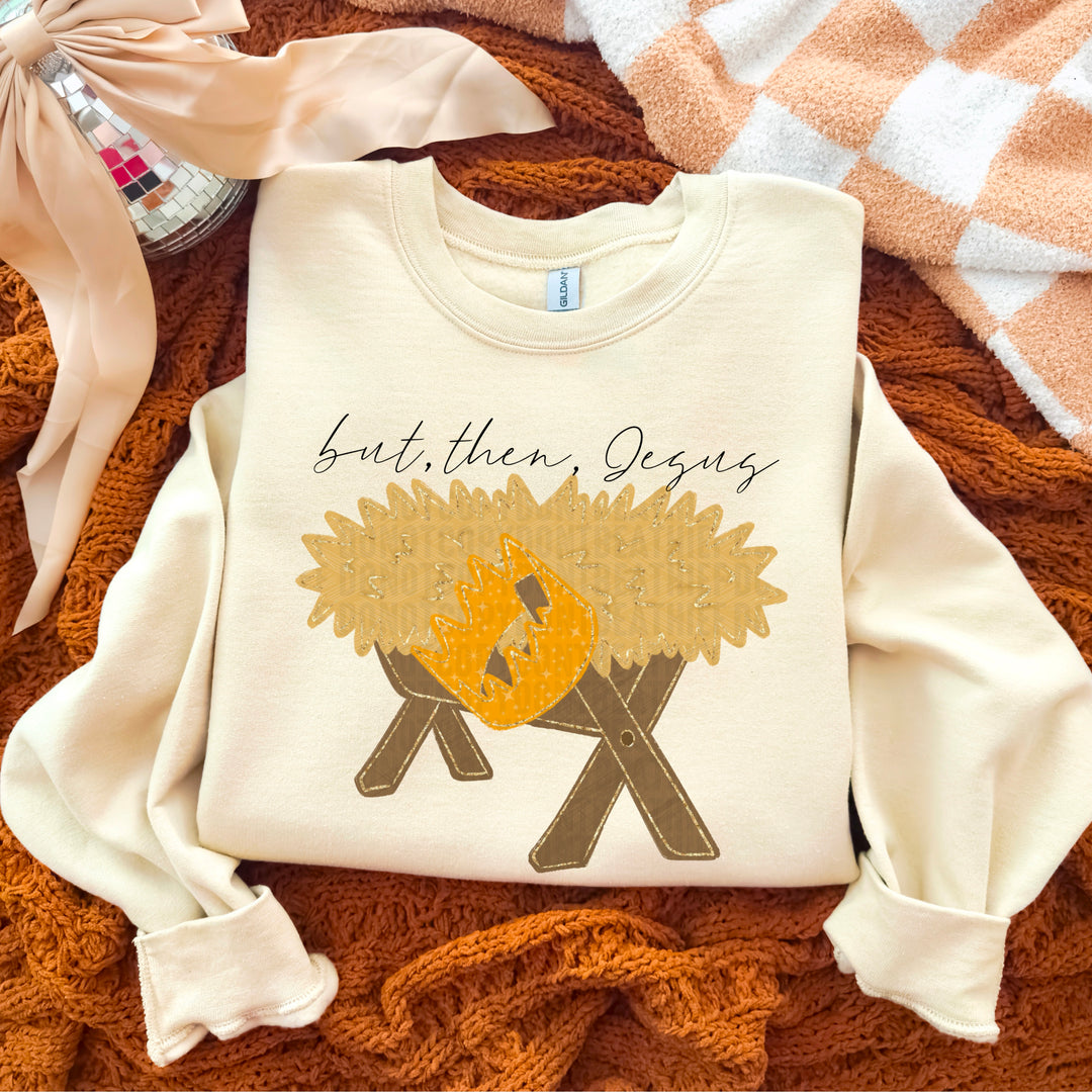 But Then Jesus DTF Print