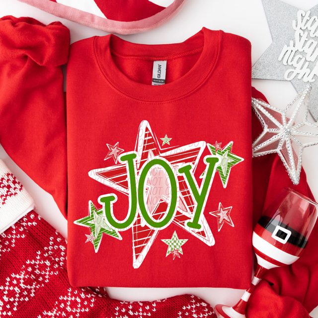 Joy Stars DTF Print