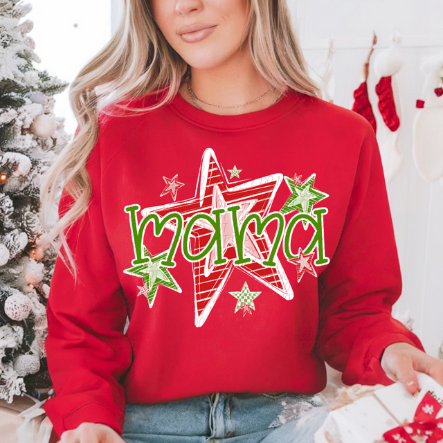 Mama Stars DTF Print
