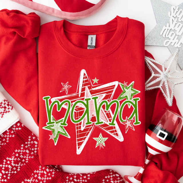 Mama Stars DTF Print