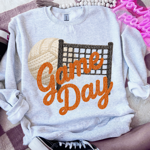 Yarn Game Day Volleyball 2 DTF Print
