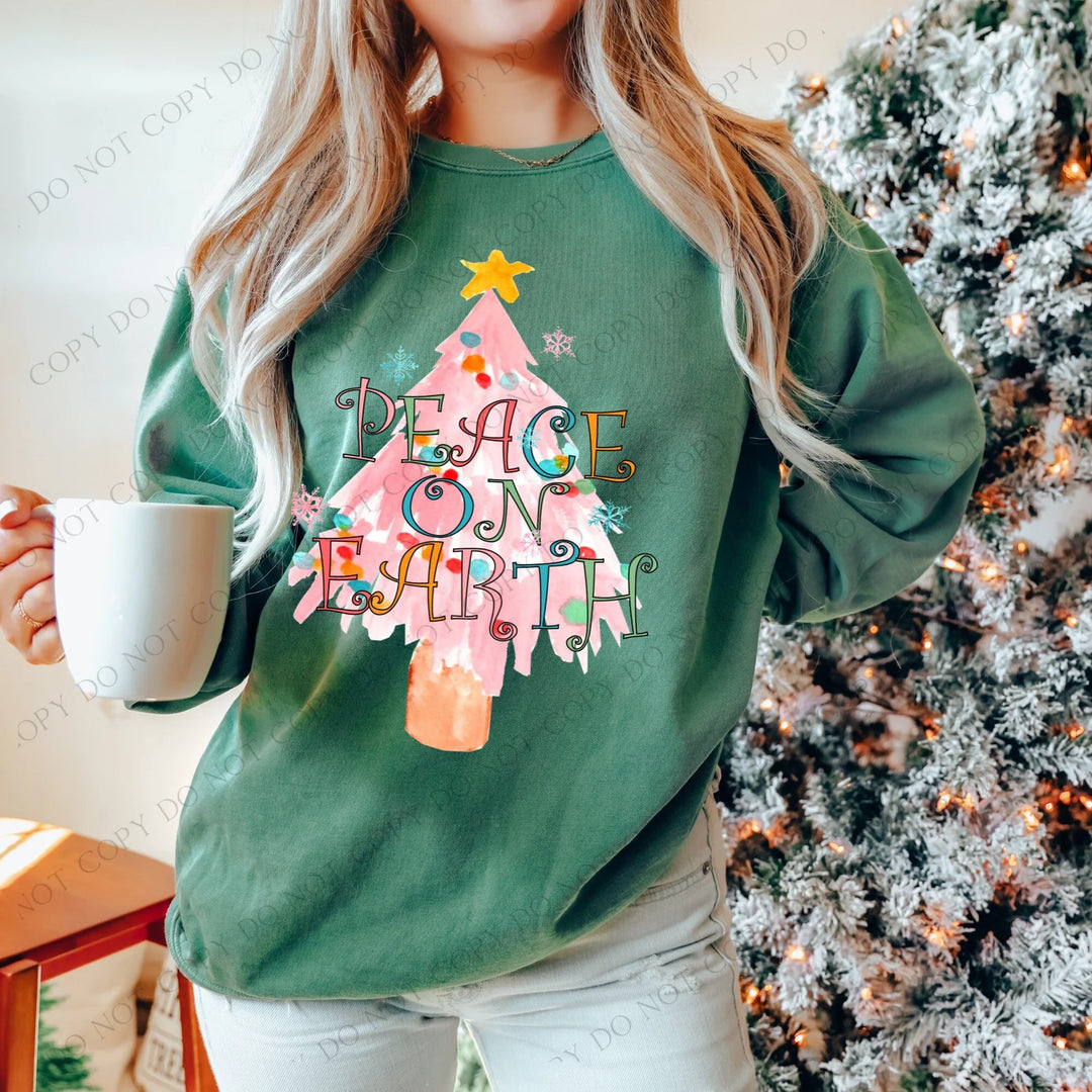 Peace On Earth DTF Print