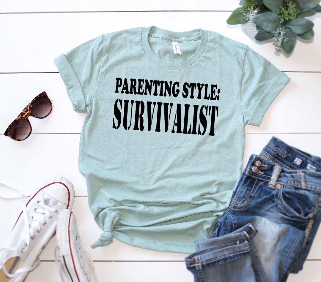 Parenting Style: Survivalist Digital Design File PNG