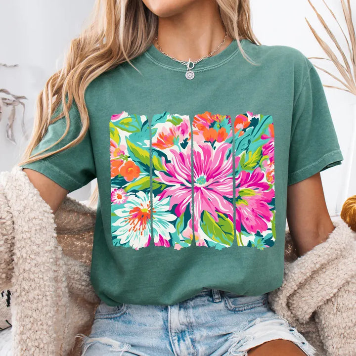 Summer Floral DTF Print