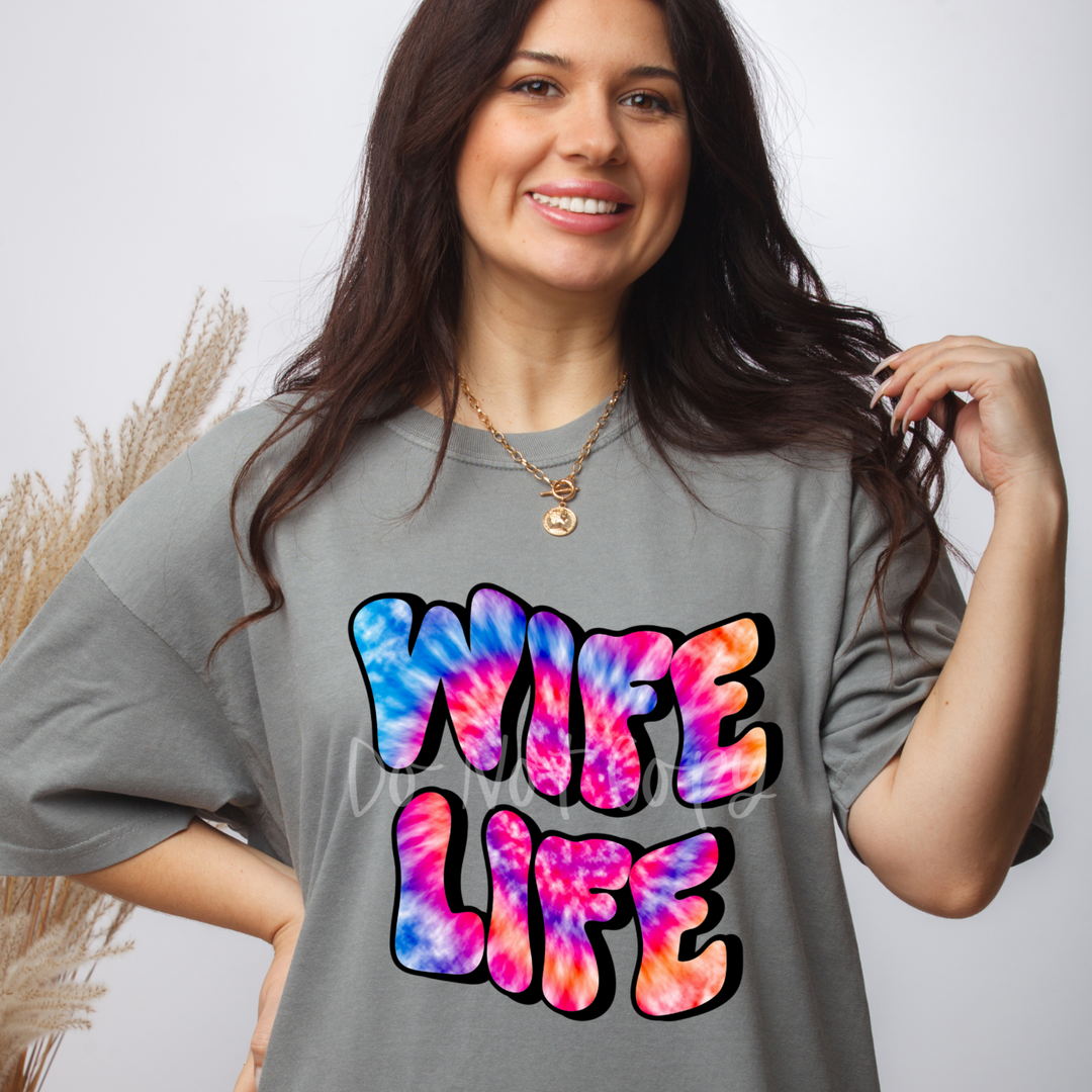 Wife Life DTF Print