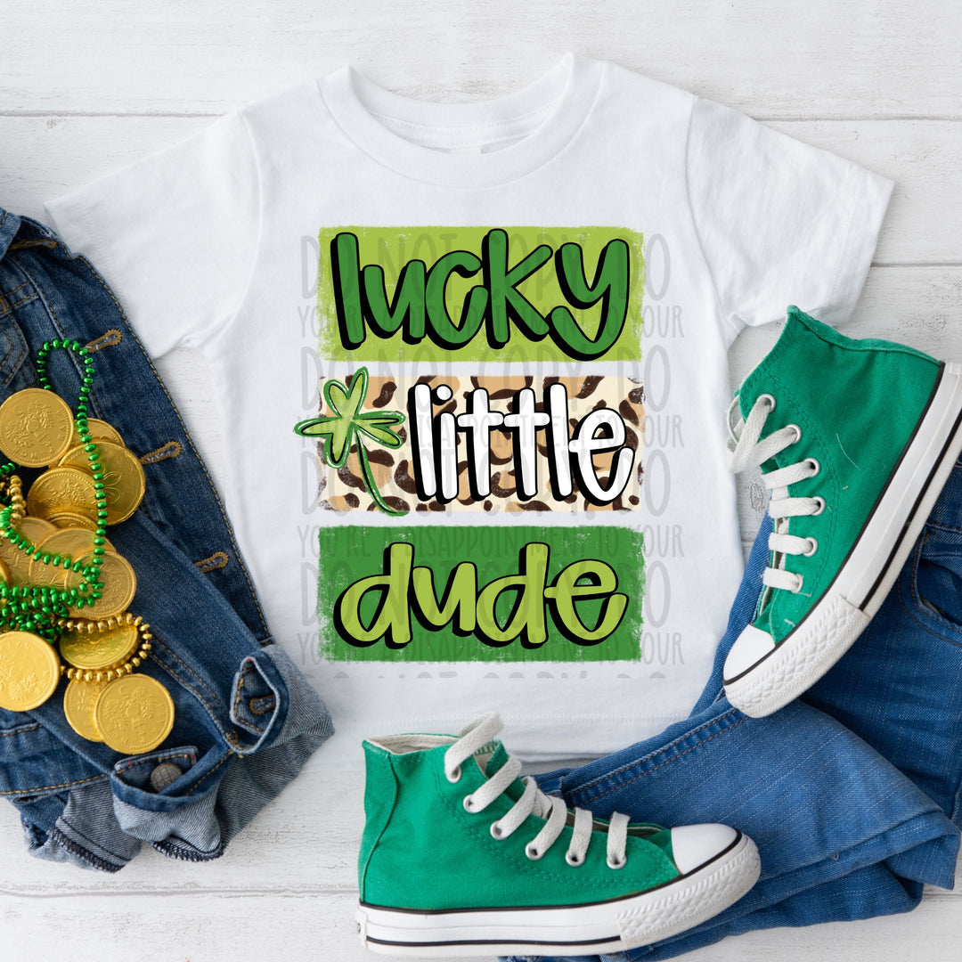 Lucky Little Dude DTF Print