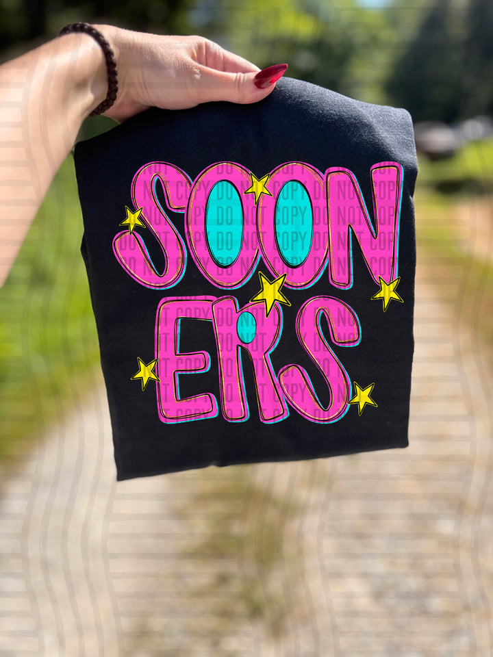 Pink Glow DTF Print