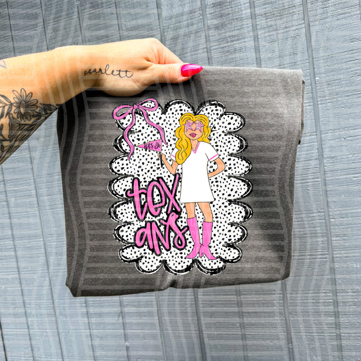 Preppy Gals Brunette DTF Print