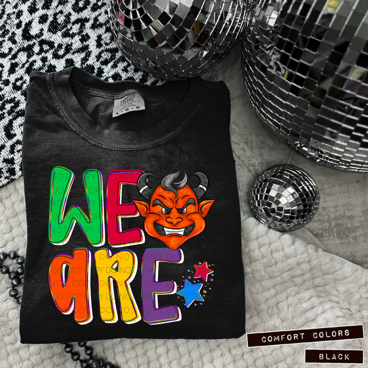 We Are Mascot Heads  DTF Print