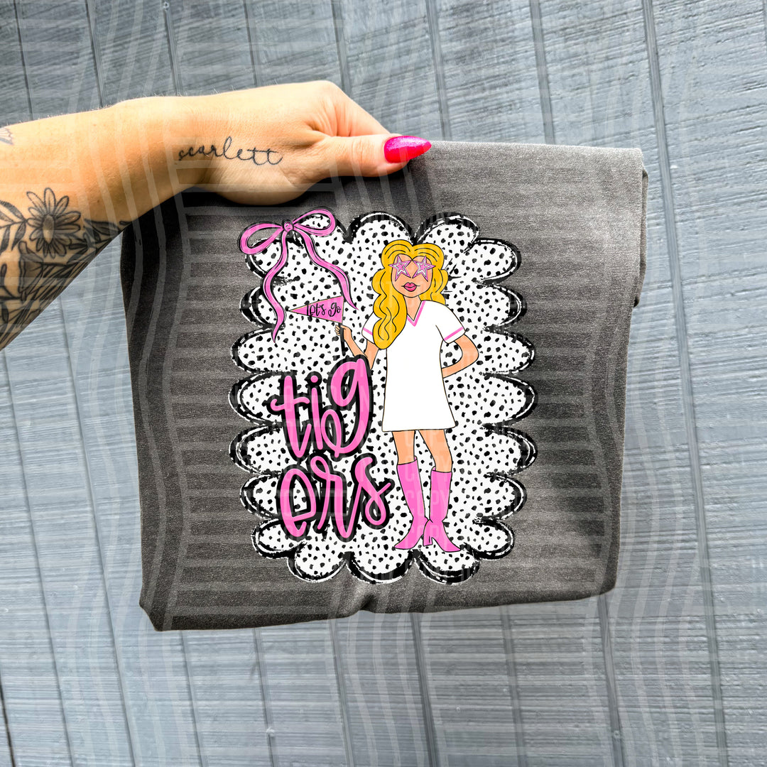 Preppy Gals Brunette DTF Print