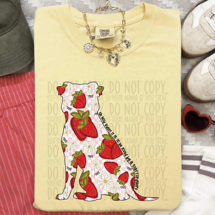 How Sweet Dog DTF Print