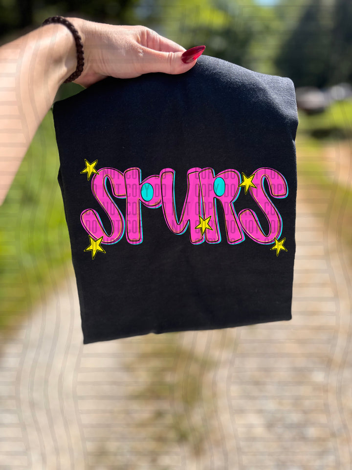 Pink Glow DTF Print