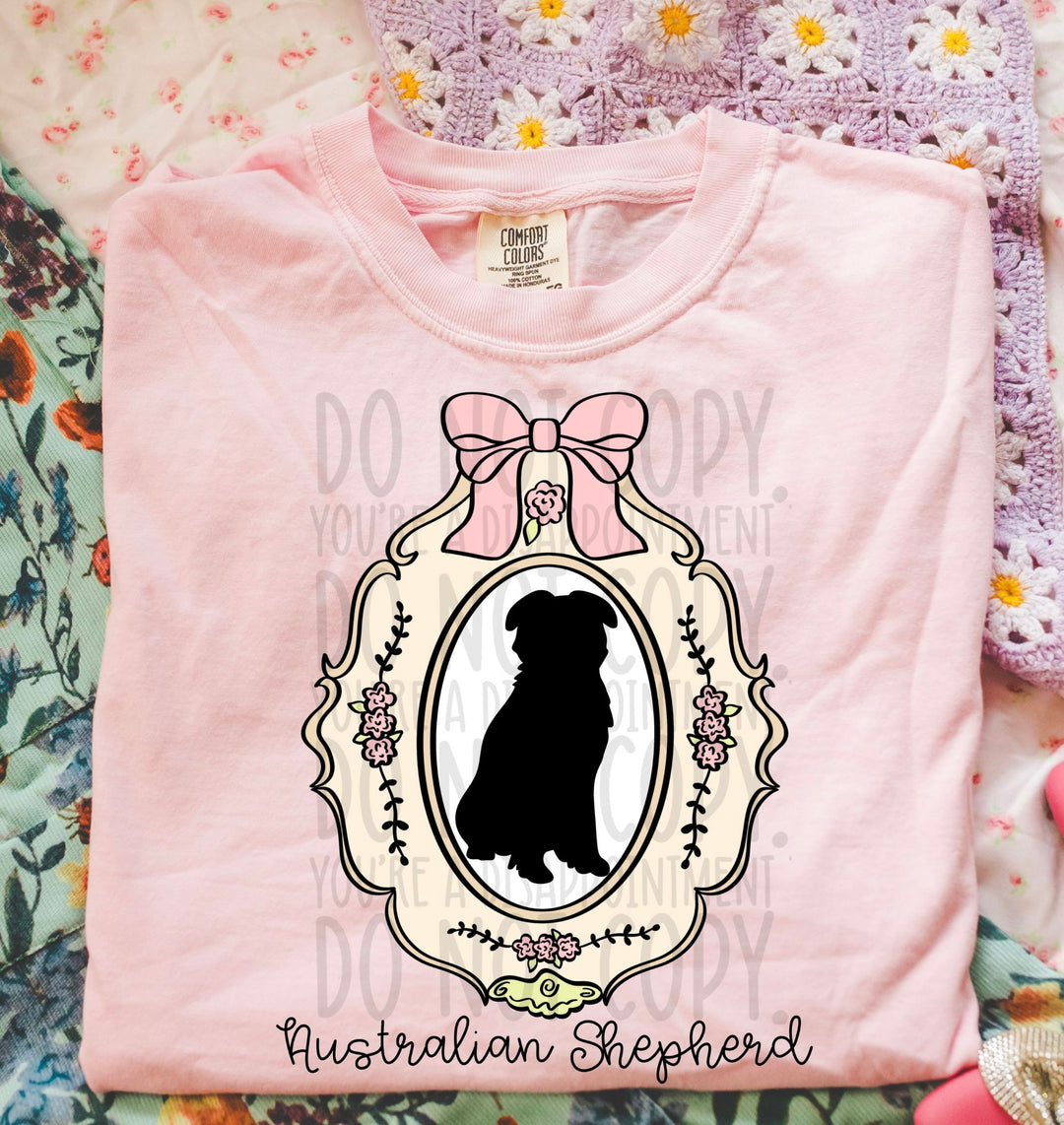 Australian Shepherd Vintage DTF Print