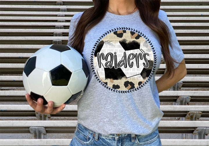 Soccer Background DTF Print