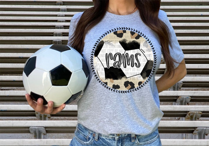 Soccer Background DTF Print