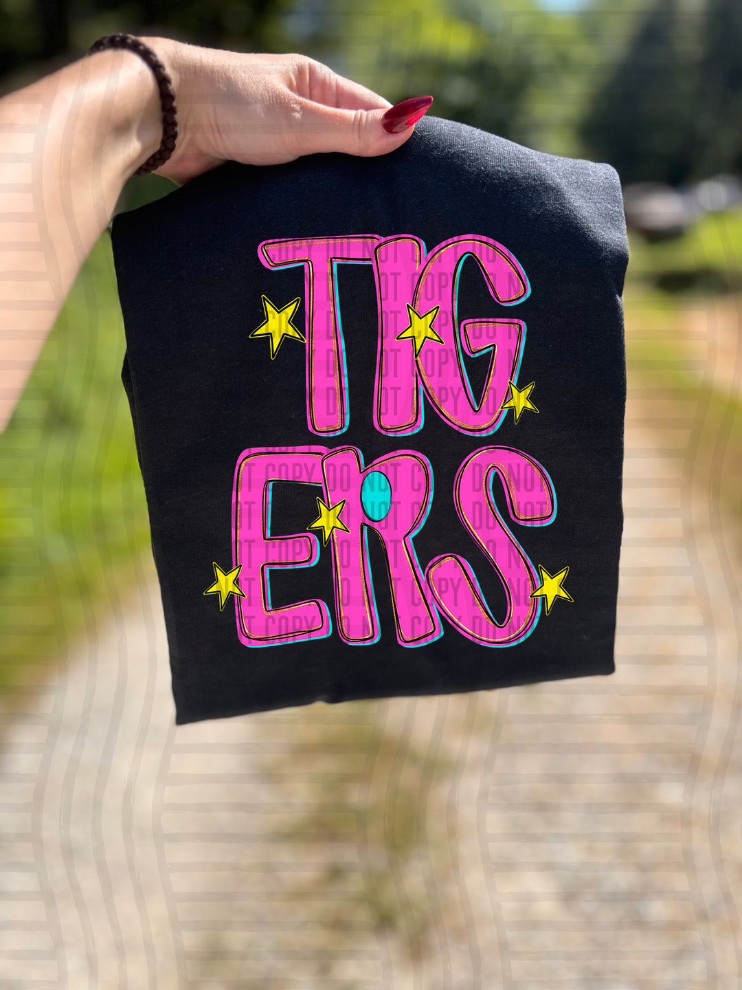 Pink Glow DTF Print