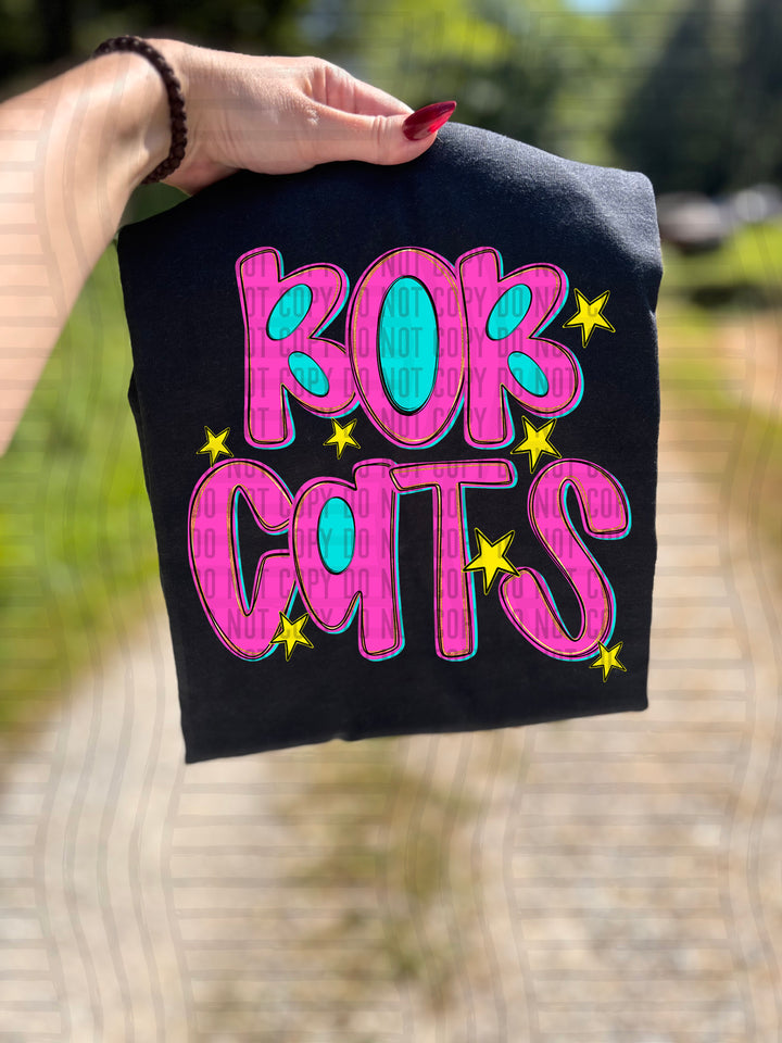 Pink Glow DTF Print