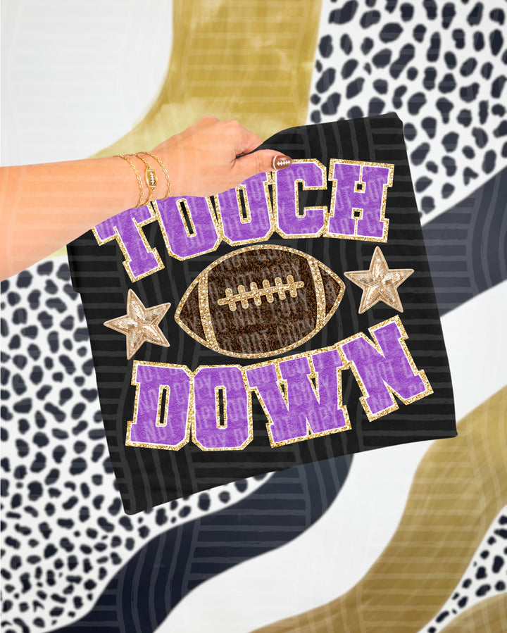 Touchdown Faux Chenille DTF Print