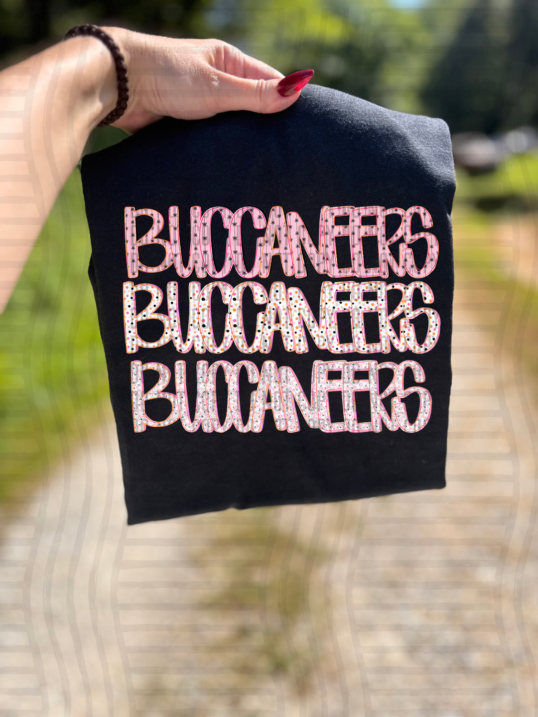 Girly Spooky Triple Stacked DTF Print