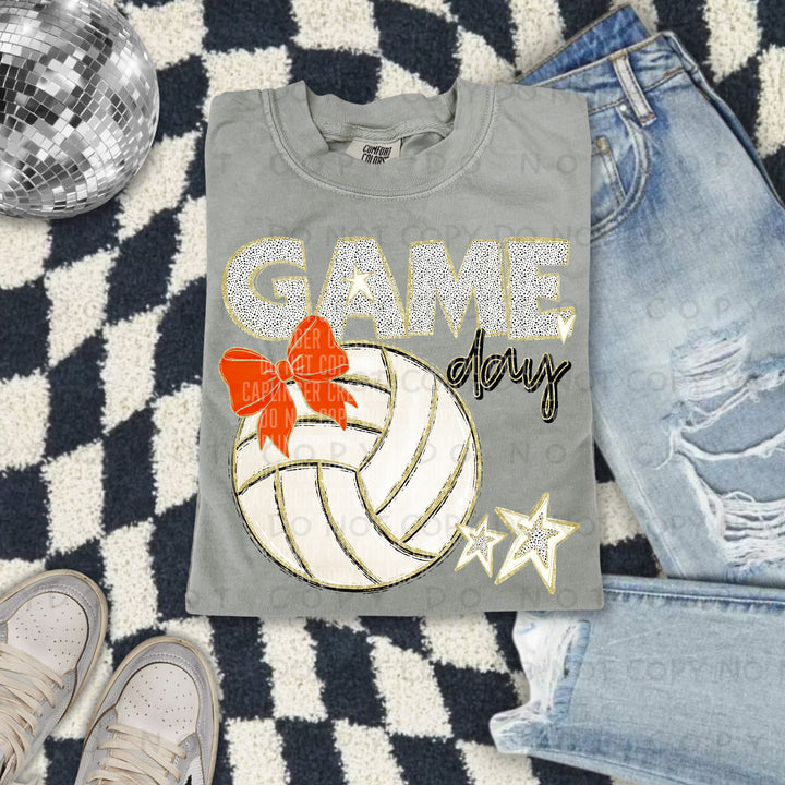 Game Day Volleyball DTF Print