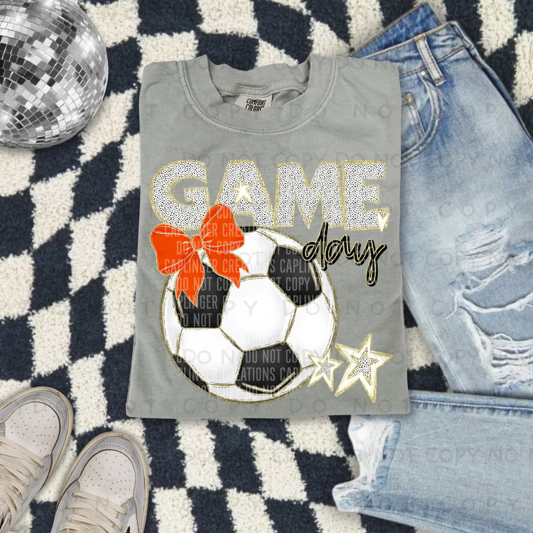 Game Day Soccer DTF Print