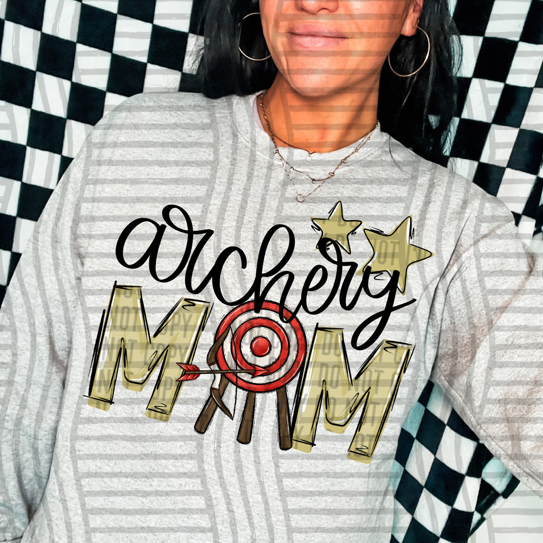 Sports Mom Archery DTF Print