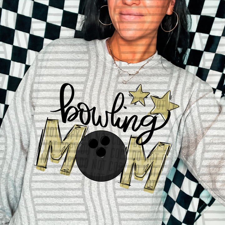 Sports Mom Bowling DTF Print