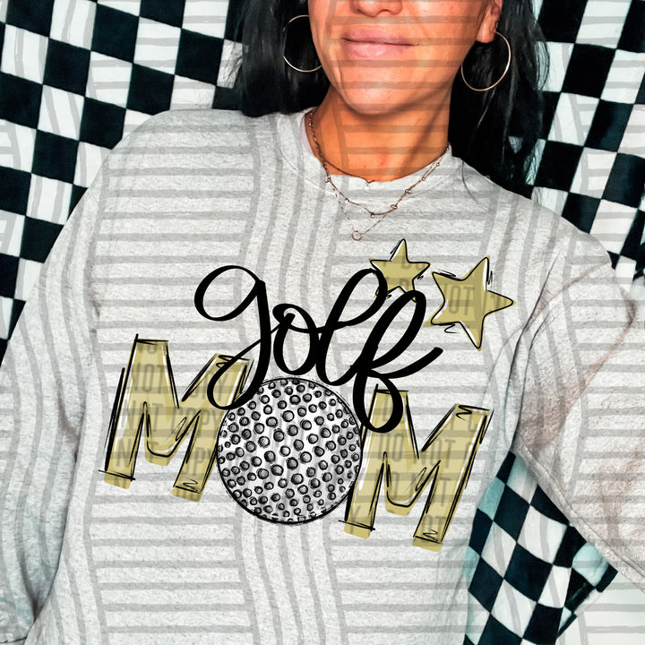 Sports Mom Golf DTF Print