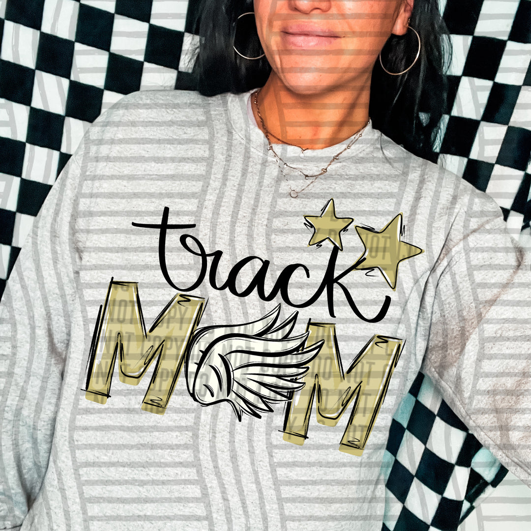 Sports Mom Track DTF Print