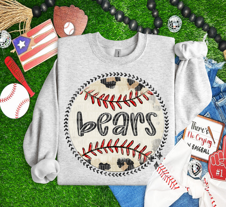 Baseball Background DTF Print