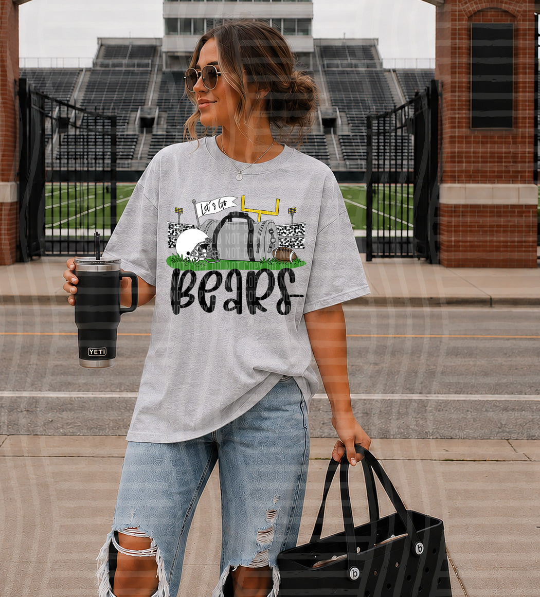 Duffle Stadiums Mascots DTF Print